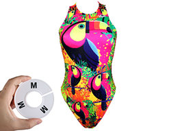 Waterpolo badpak maat M (D36=FR38)